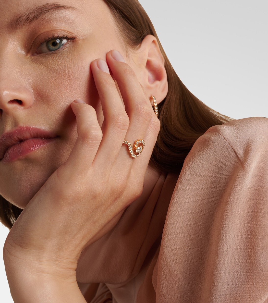 Ring Ocean de Ciel aus 18kt Gelbgold mit Diamanten | Sophie Bille Brahe