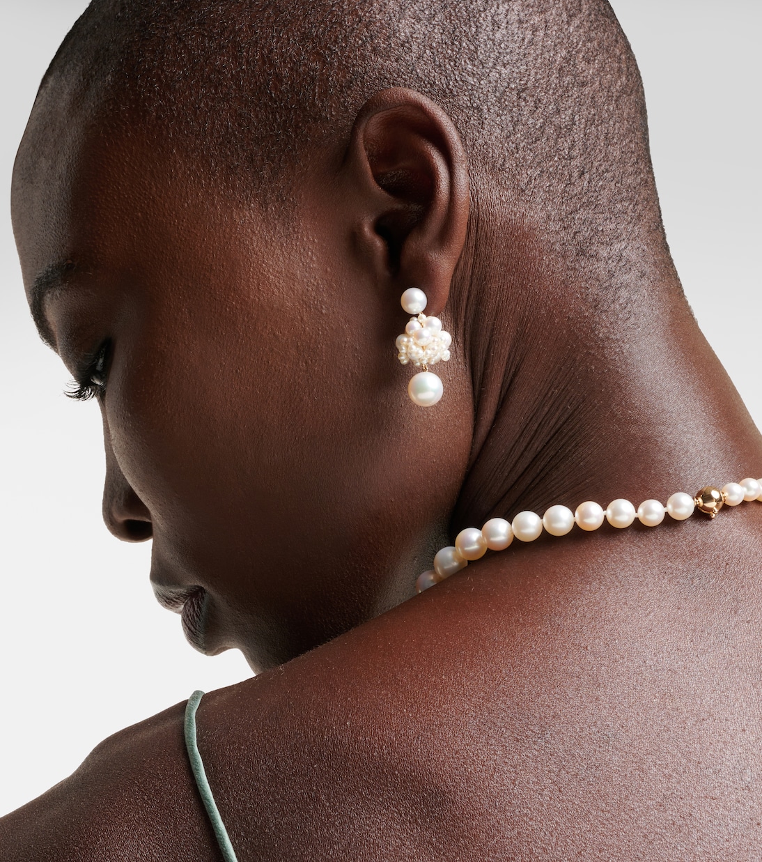 Boucles d'oreilles Dora Perle en or 14 ct et perles | Sophie Bille Brahe