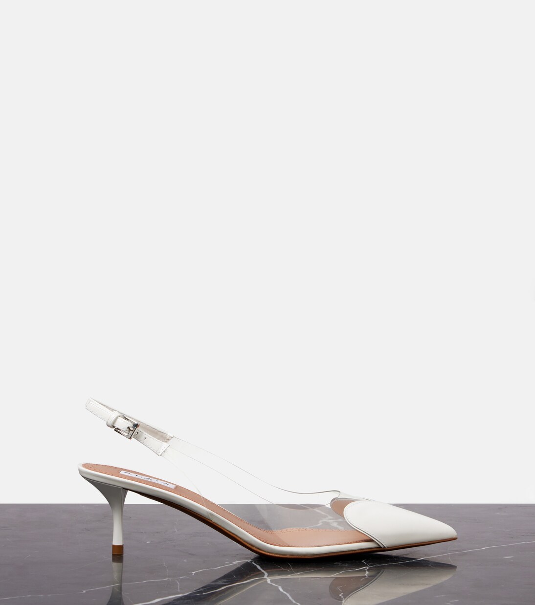 Slingback-Pumps Cœur mit Lackleder | Alaïa