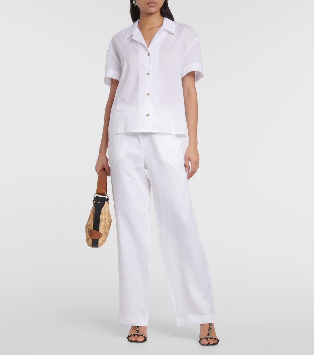 Gerade Hose Aurelia aus Leinen | Asceno