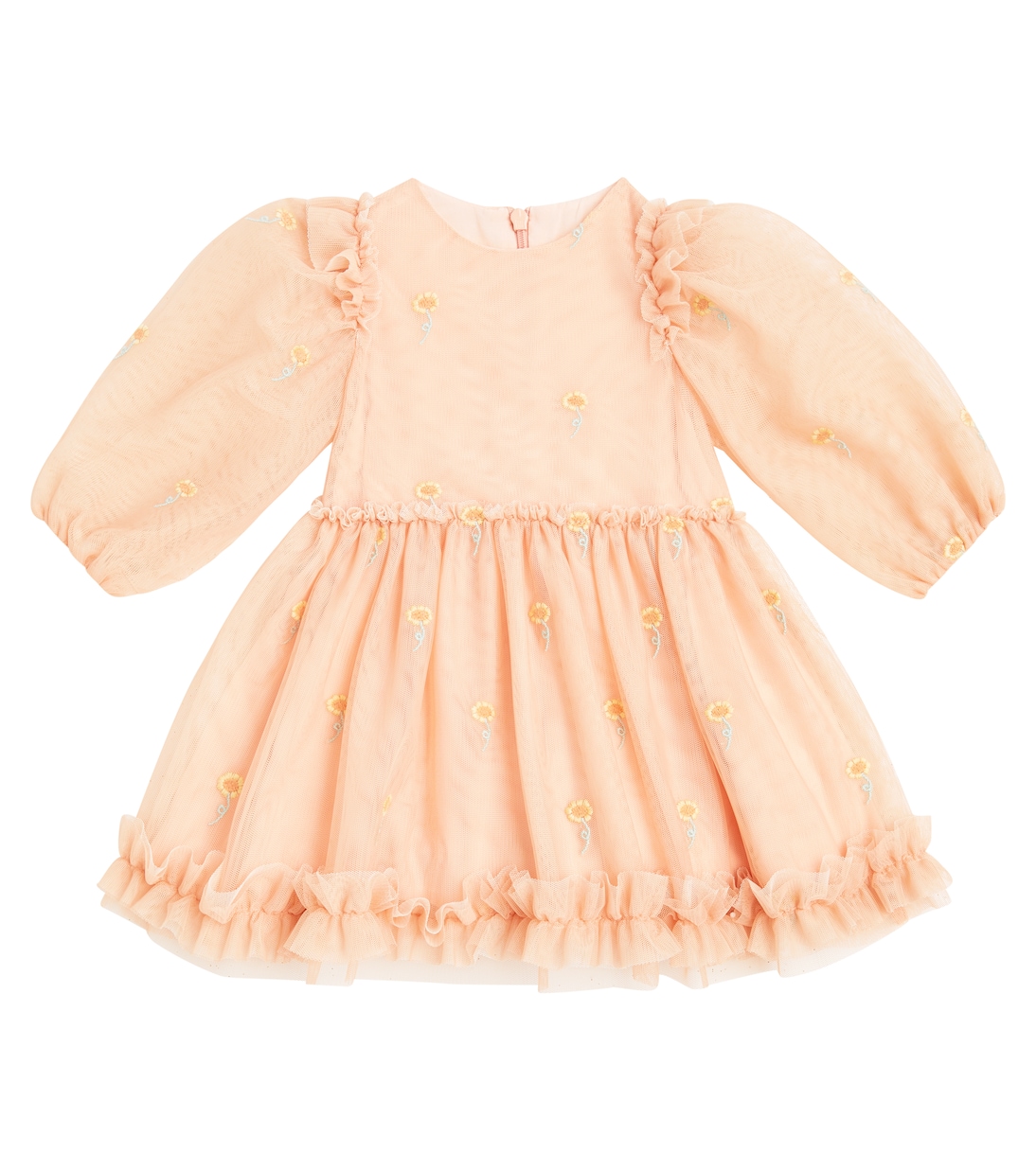 Baby embroidered tulle dress | Stella McCartney Kids