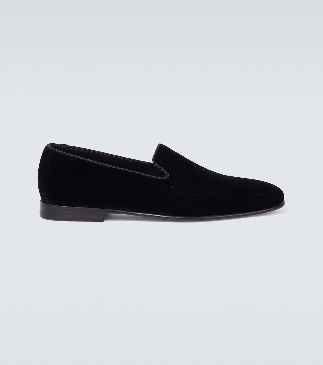 Slip-Ons Mario aus Samt | Manolo Blahnik