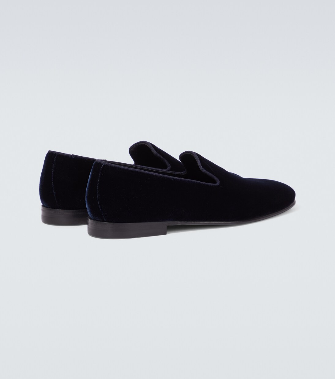 Slip-Ons Mario aus Samt | Manolo Blahnik