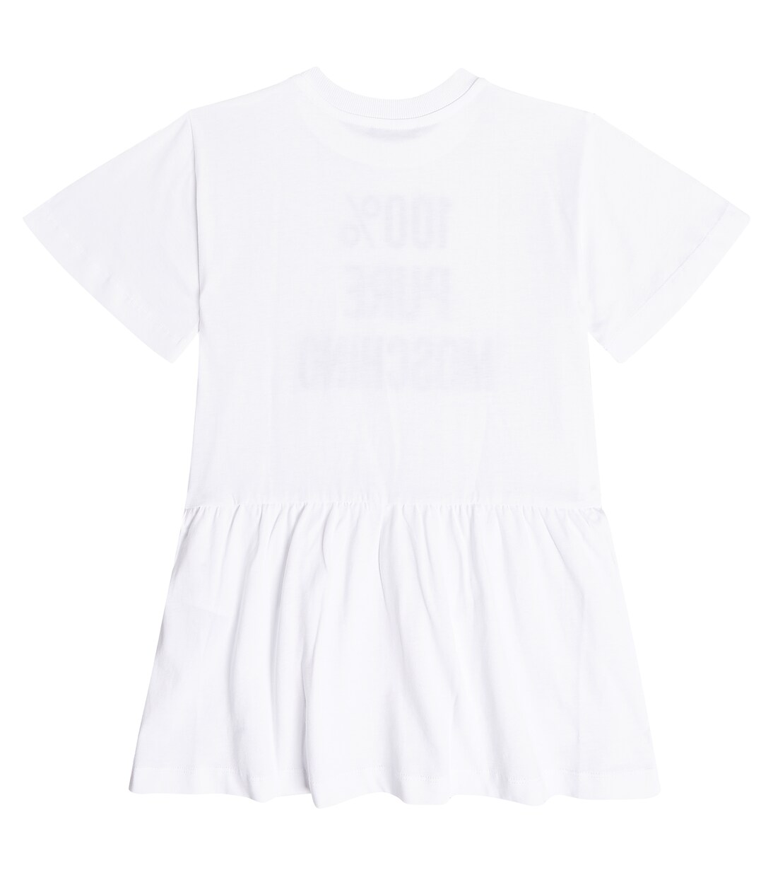 Robe en coton à logo | Moschino Kids