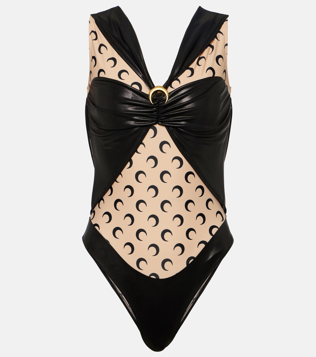 Bedruckter Body aus Jersey | Marine Serre