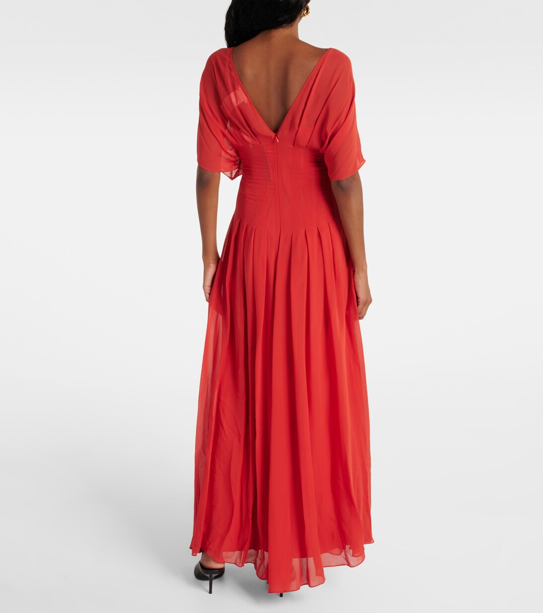 Robe longue en soie | Max Mara