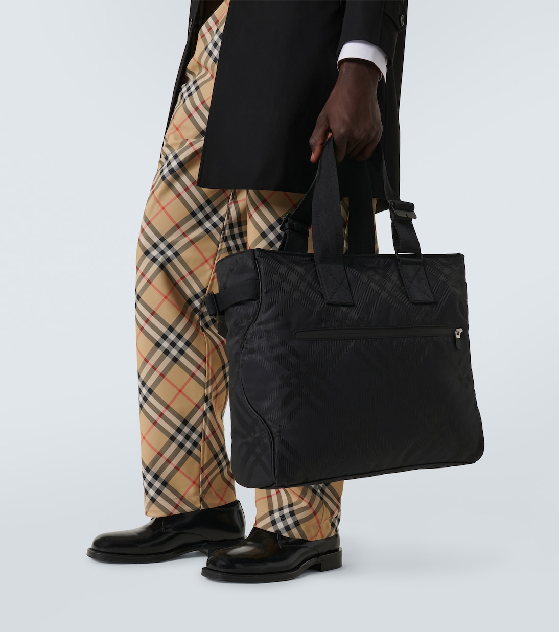 Burberry Check jacquard tote bag | Burberry