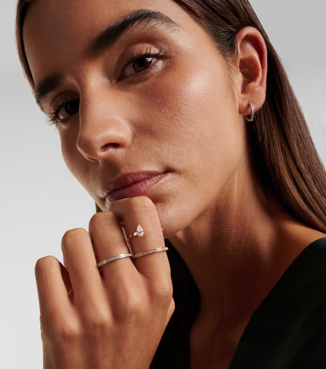 Berbere platinum ring with diamonds | Repossi