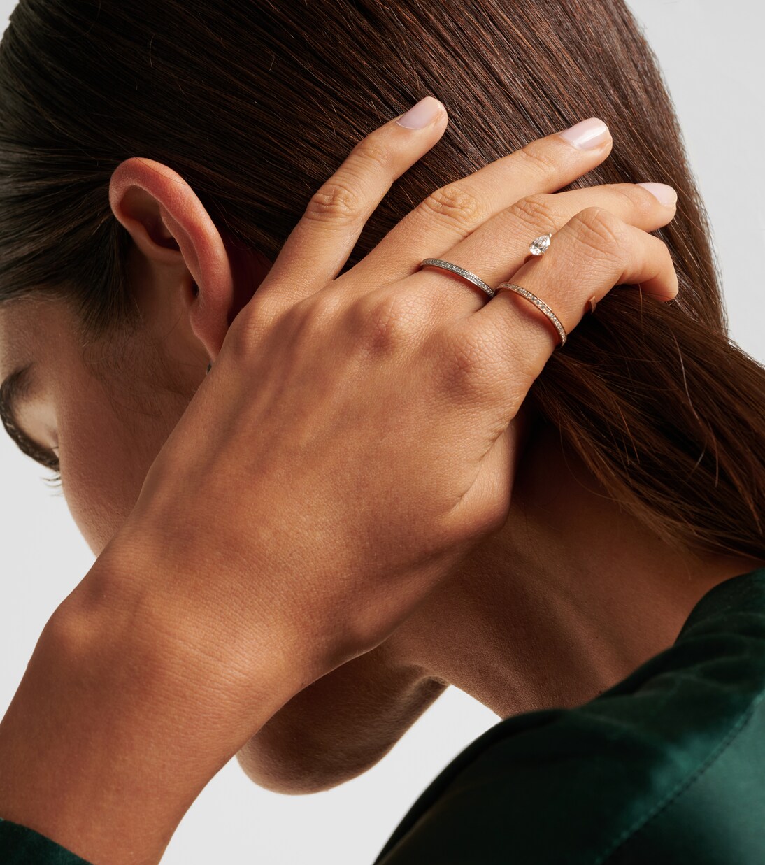 Berbere platinum ring with diamonds | Repossi