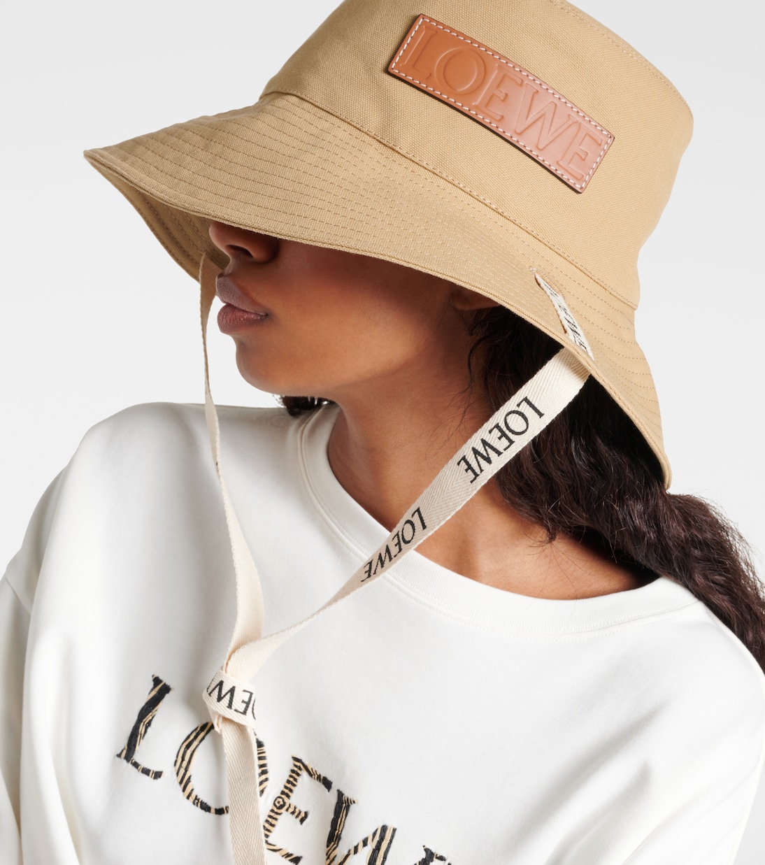 Cappello da pescatore in canvas | Loewe