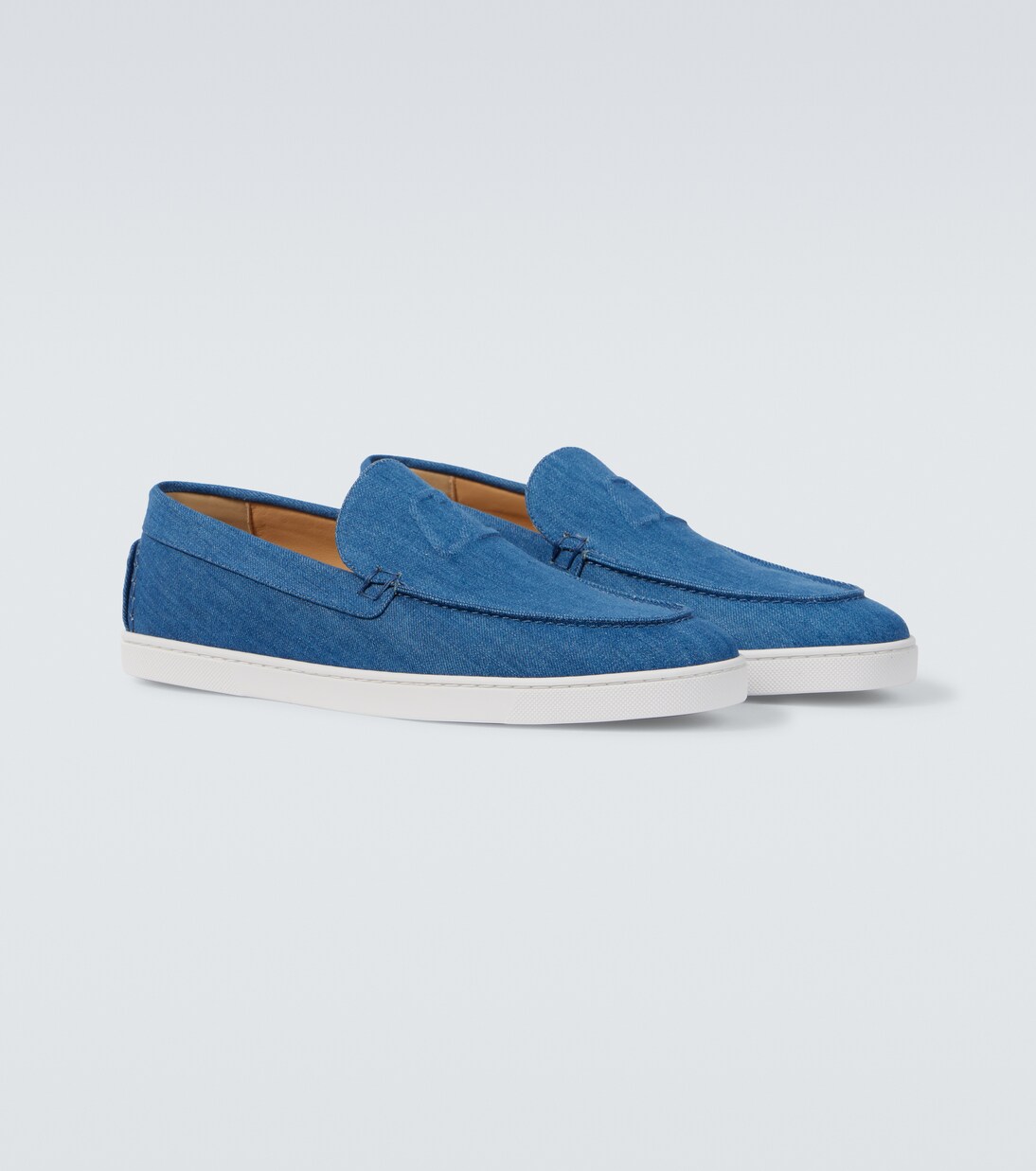 Varsiboat denim slip-on shoes | Christian Louboutin
