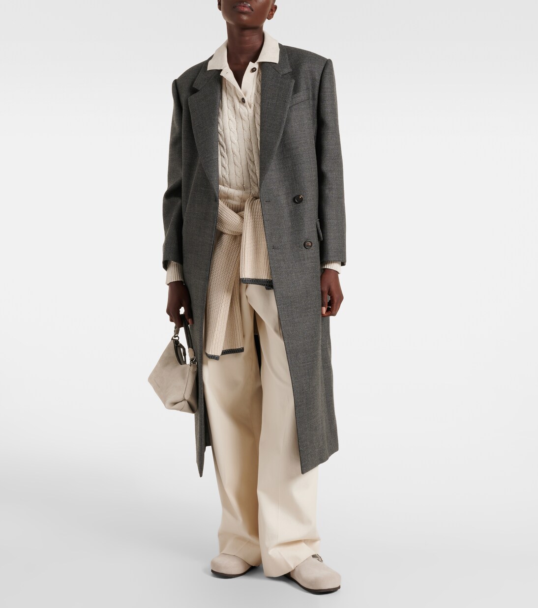 Virgin wool coat | Brunello Cucinelli