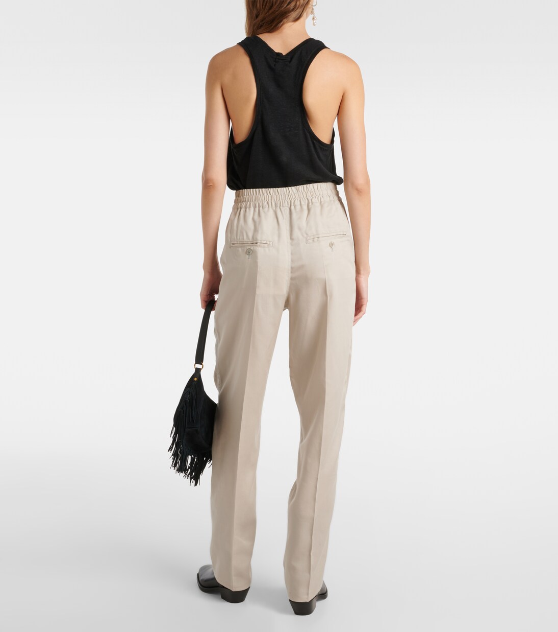 Pantalon droit en coton | Marant Etoile