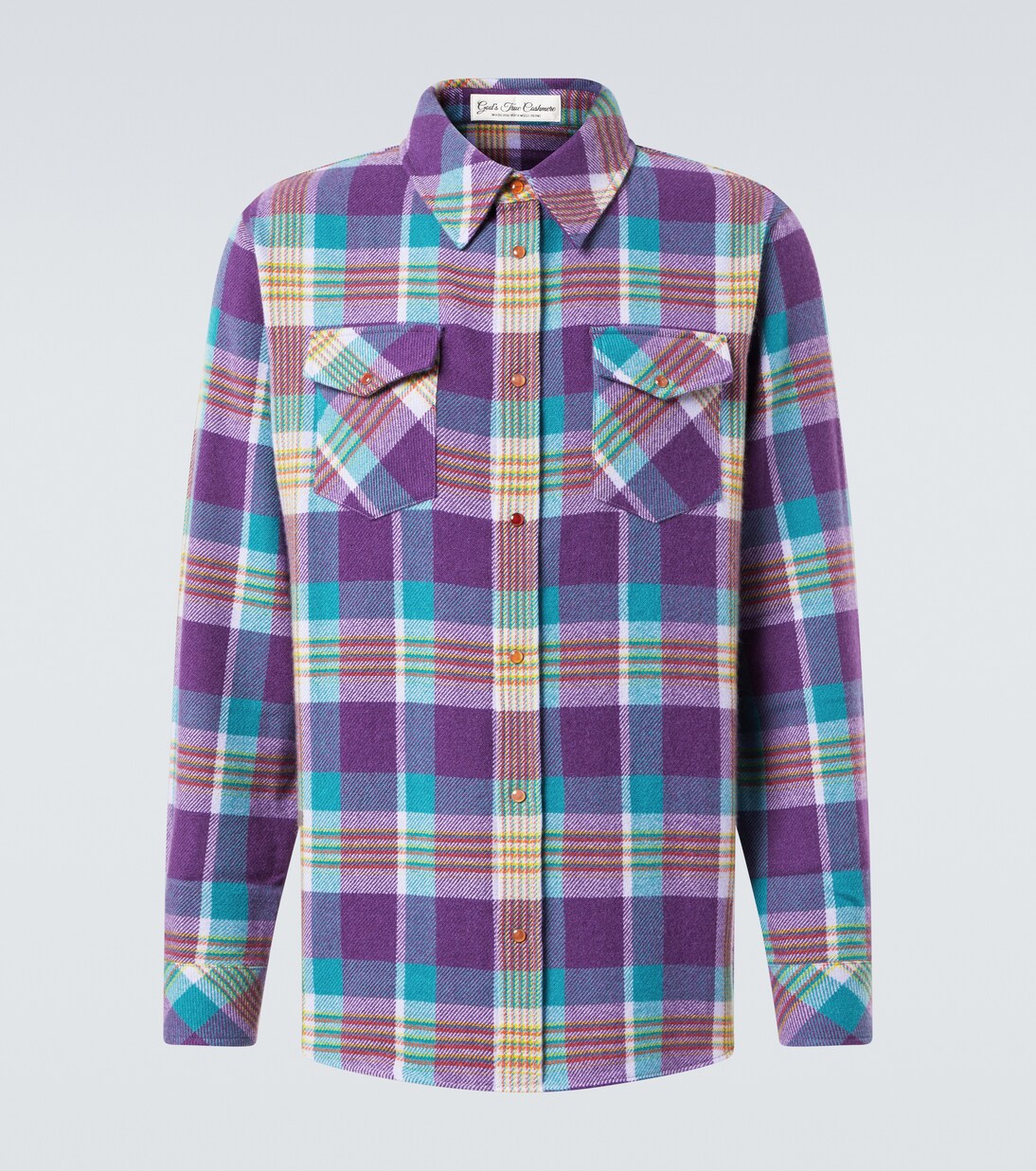 Hemd Jean's Glade aus Kaschmir mit Karneol | God's True Cashmere