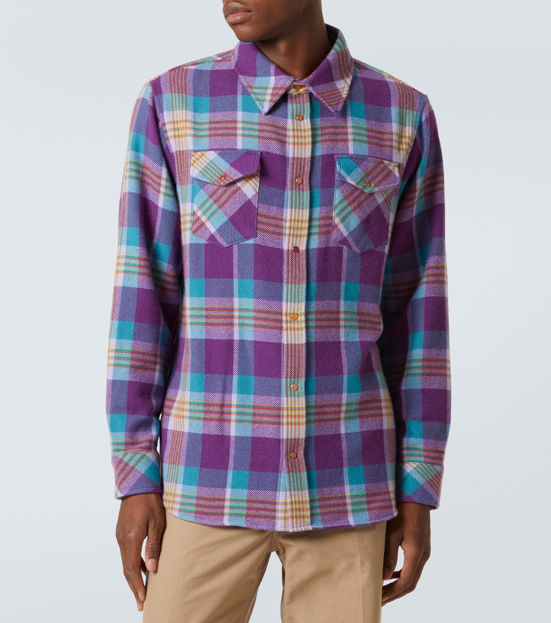 Hemd Jean's Glade aus Kaschmir mit Karneol | God's True Cashmere