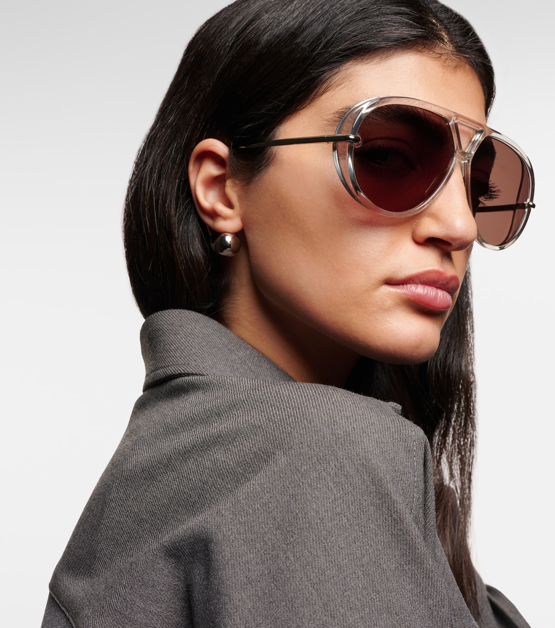 Aviator-Sonnenbrille | Bottega Veneta