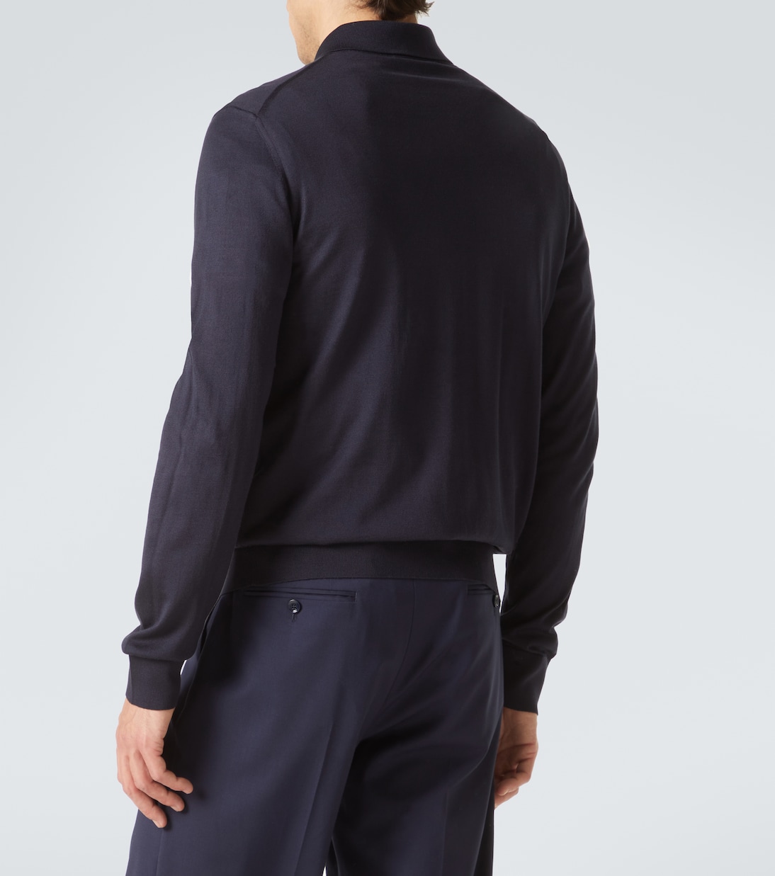 Polohemd aus Seide | Dolce&Gabbana