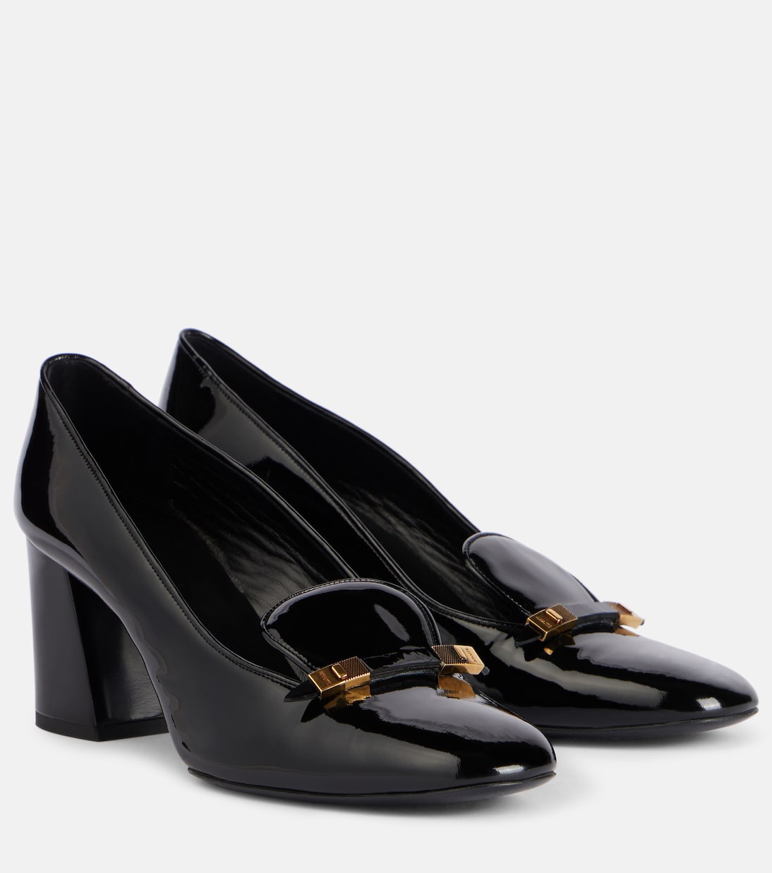 Loafer-Pumps Elio aus Lackleder | Khaite