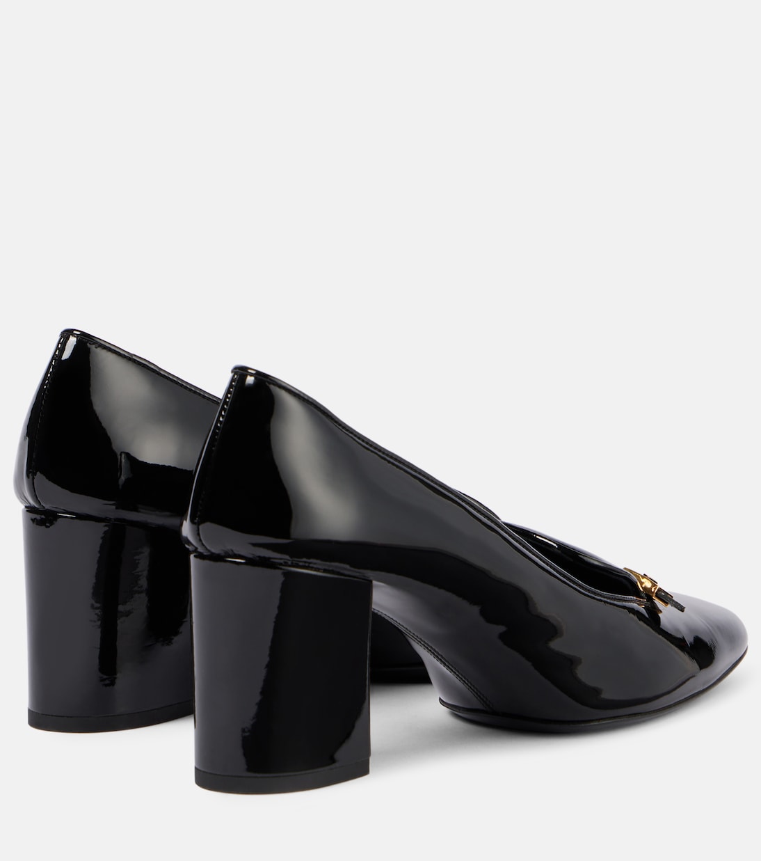 Loafer-Pumps Elio aus Lackleder | Khaite