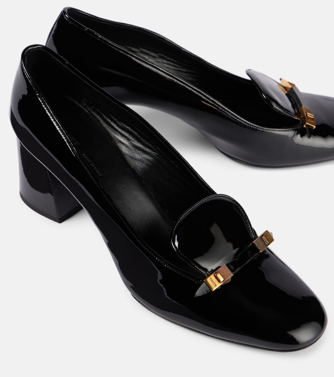 Loafer-Pumps Elio aus Lackleder | Khaite