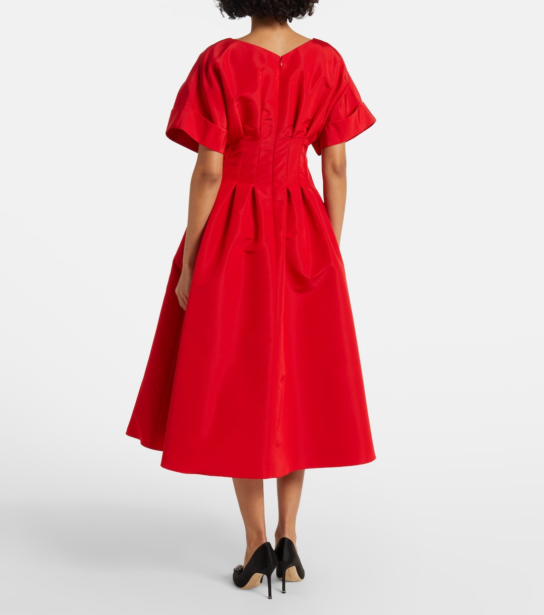 Midikleid aus Seide | Carolina Herrera