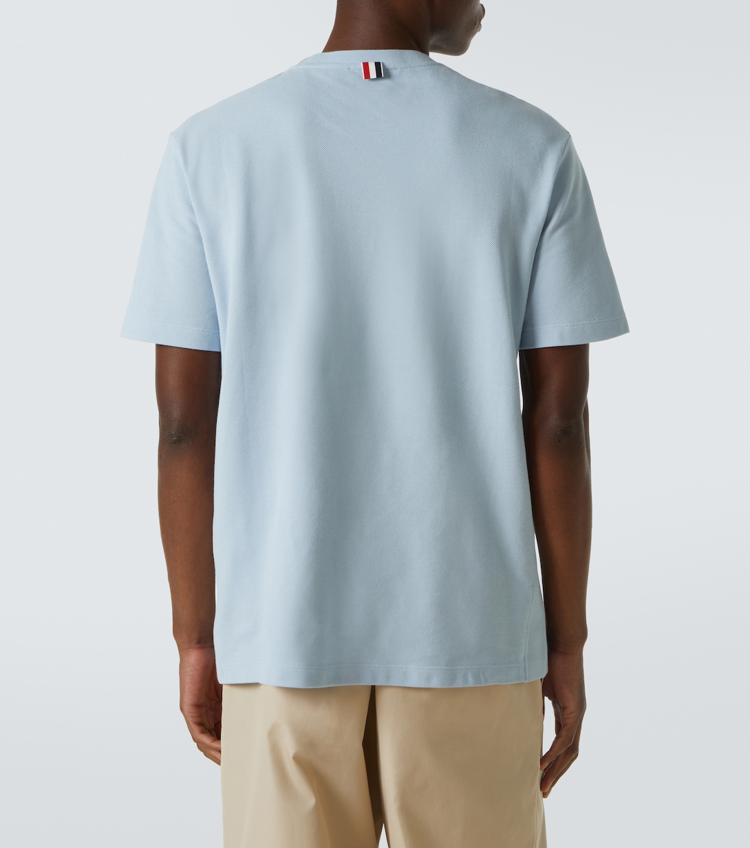 4-Bar cotton piqué polo shirt | Thom Browne