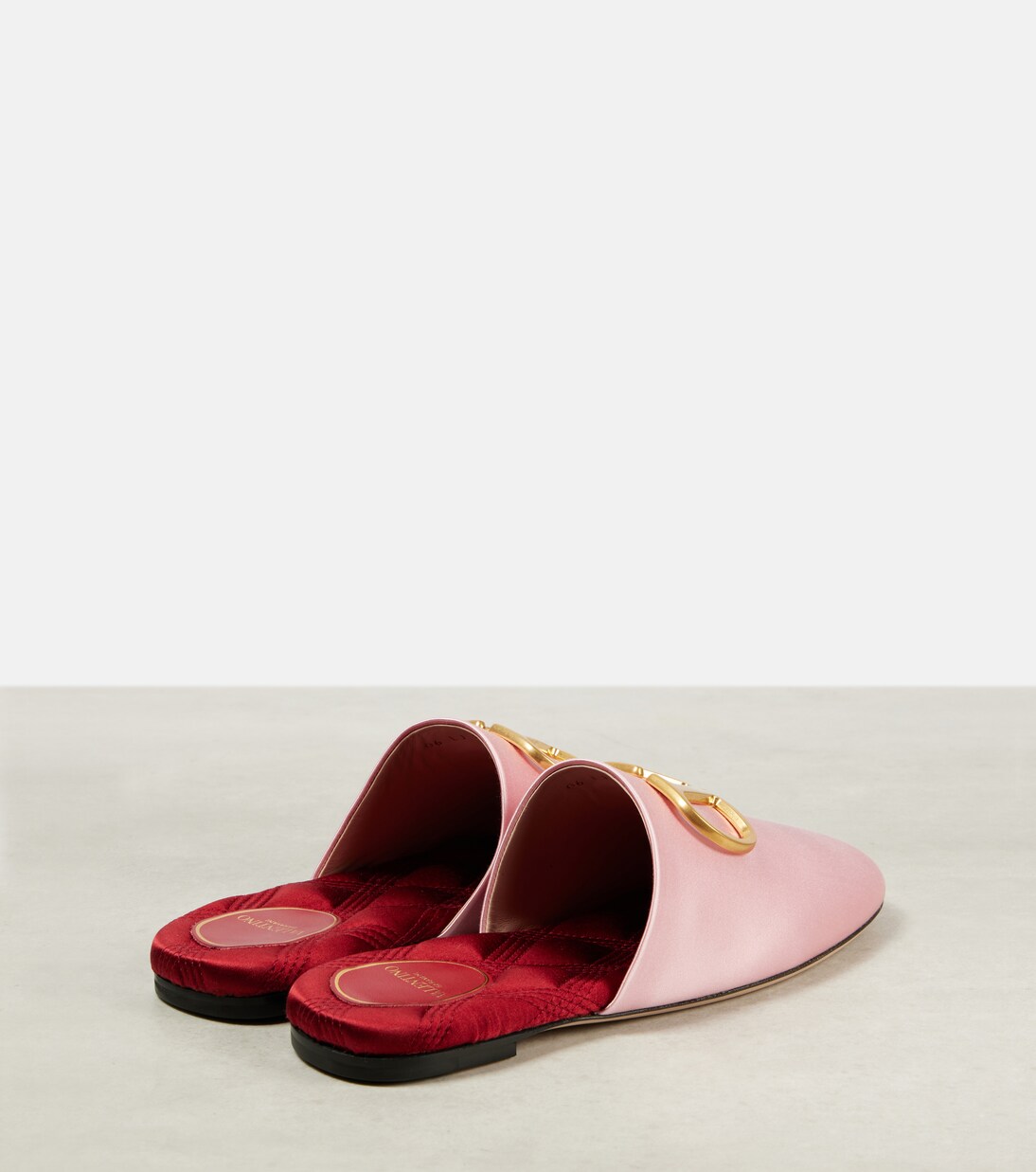 VLogo Signature satin slides | Valentino Garavani
