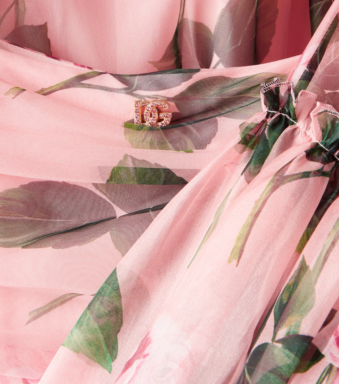 Kleid DG aus Organza | Dolce&Gabbana Kids