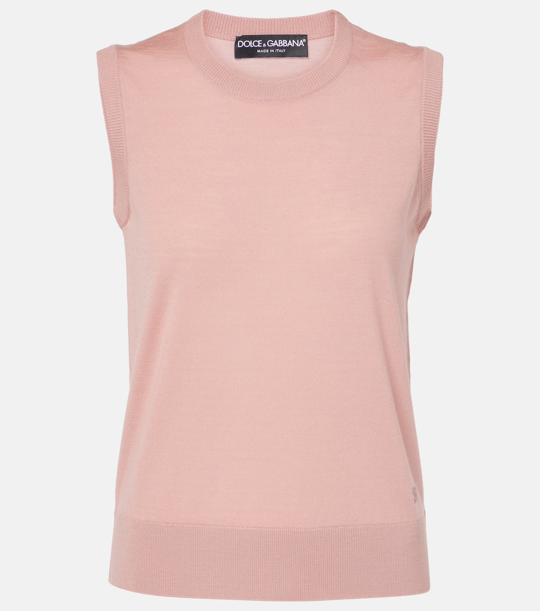 Pull sans manches en laine vierge | Dolce&Gabbana