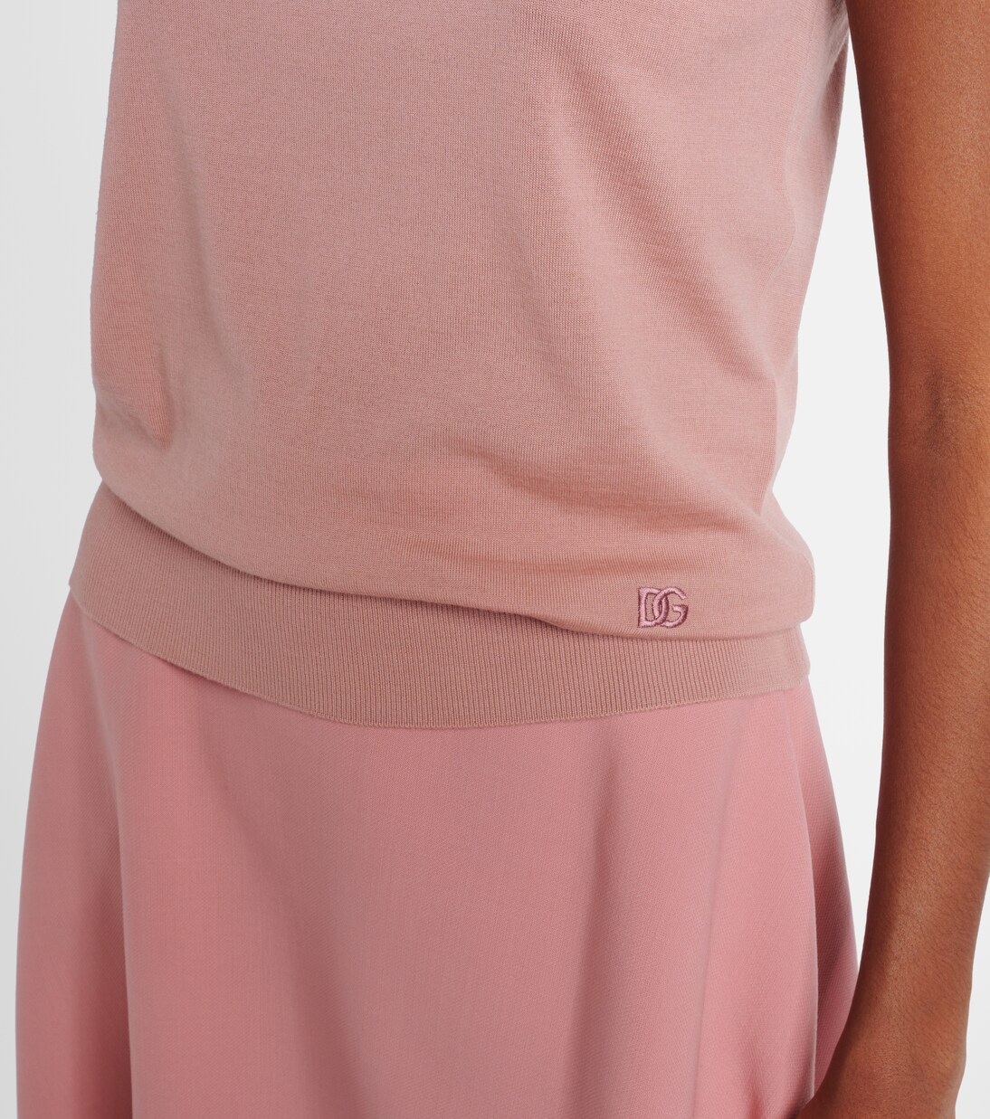 Pull sans manches en laine vierge | Dolce&Gabbana