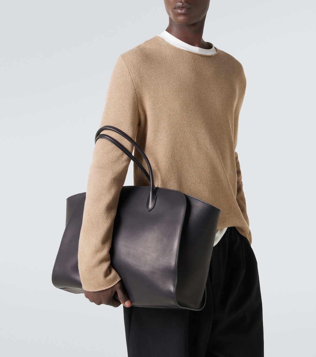Marlo leather tote bag | The Row