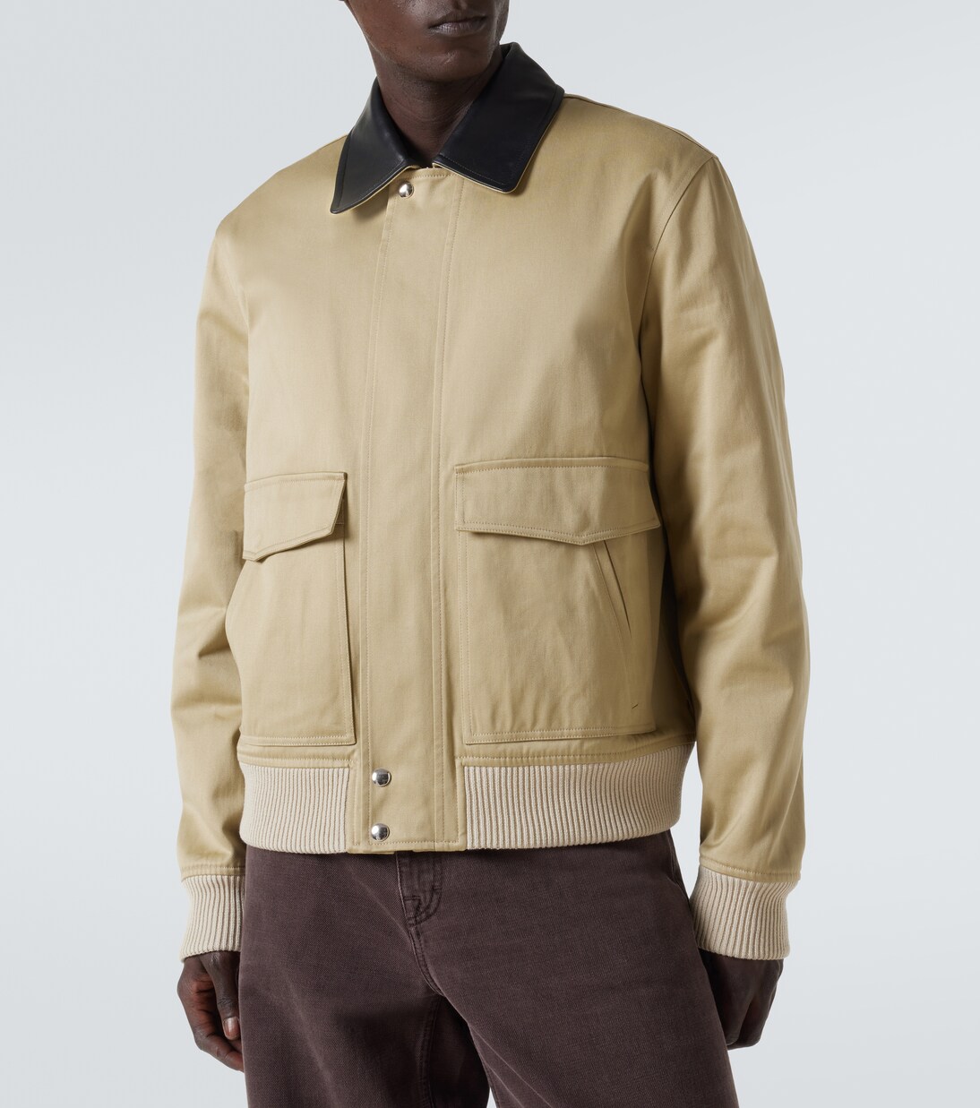 Blouson Shade aus Baumwollsatin | Wales Bonner