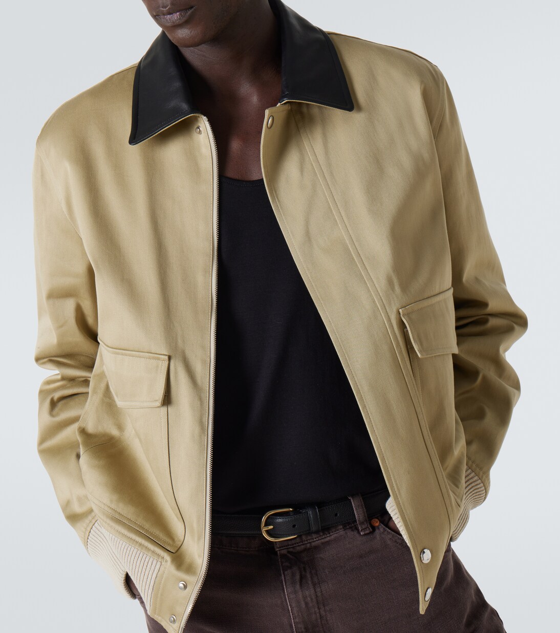 Blouson Shade aus Baumwollsatin | Wales Bonner