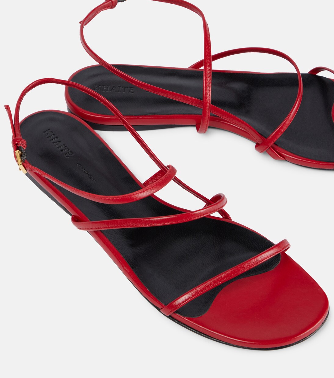 Loop leather sandals | Khaite