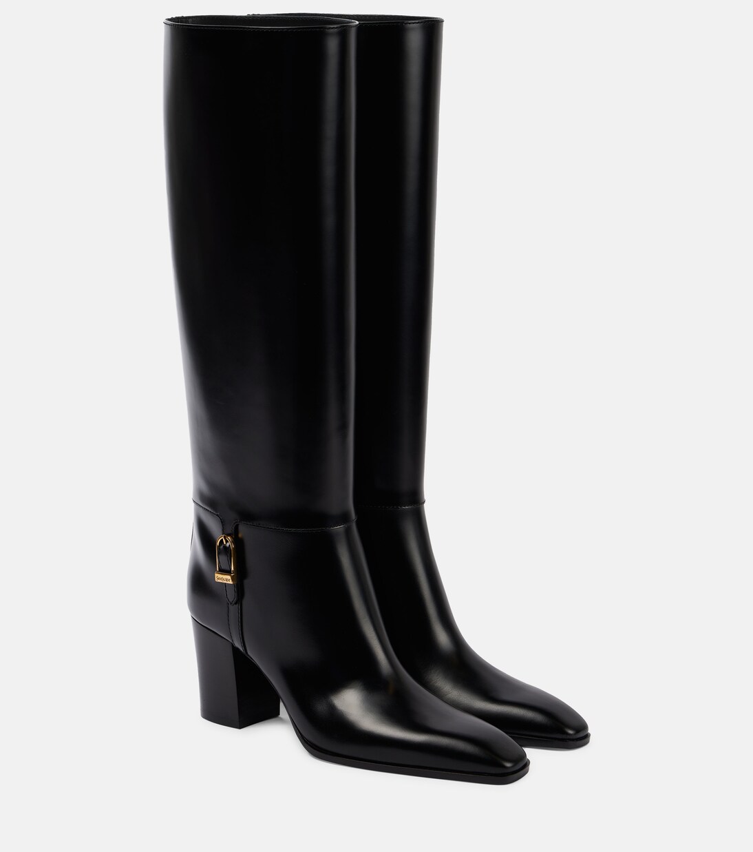 Stiefel Julia aus Leder | Saint Laurent