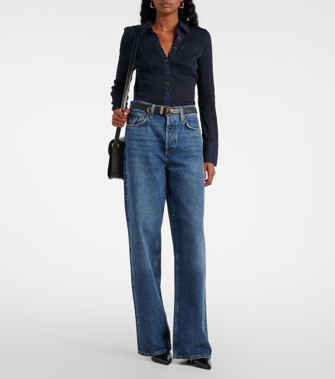 Scottie cotton-blend top | Veronica Beard