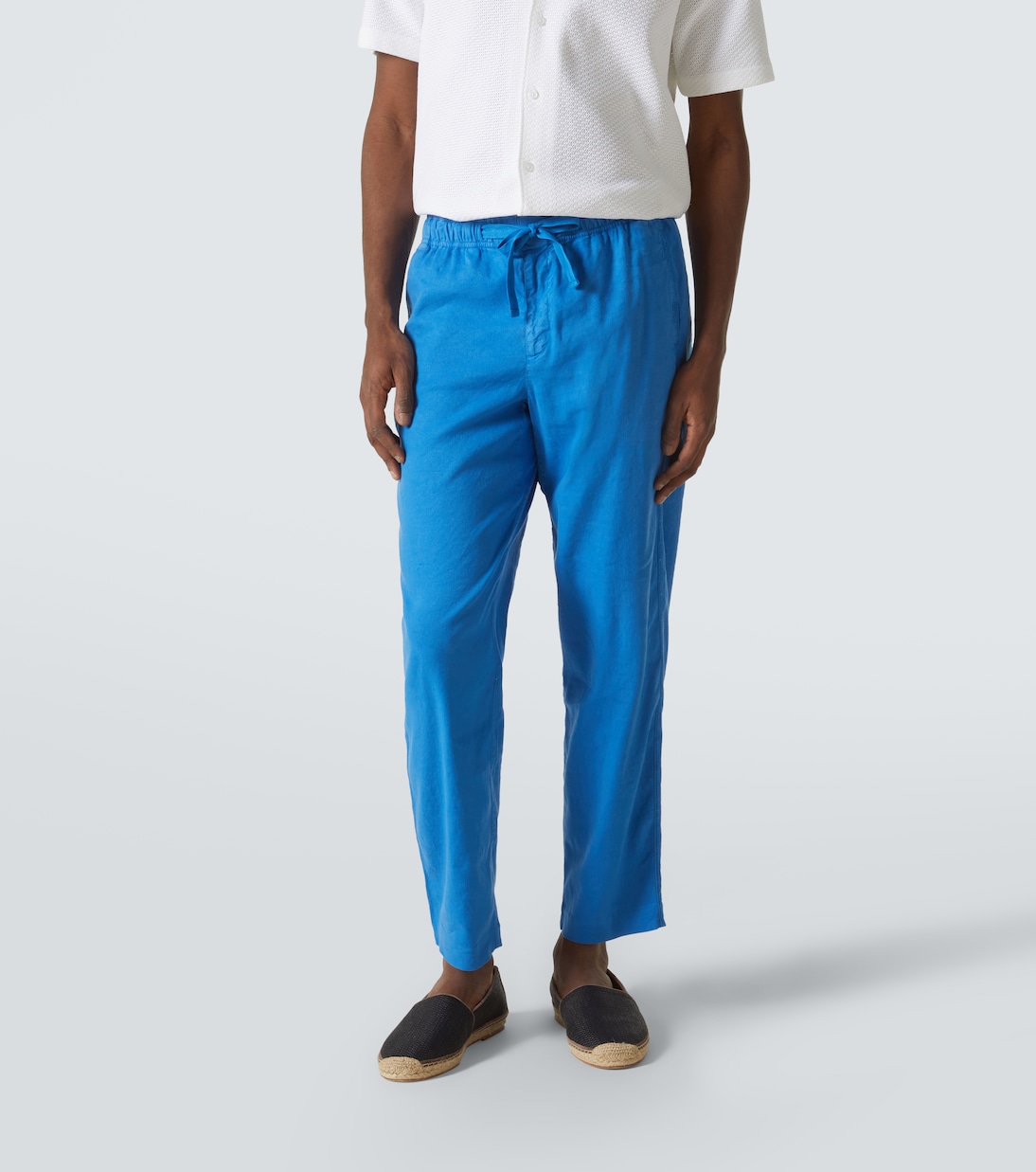 Alex linen-blend straight pants | Orlebar Brown
