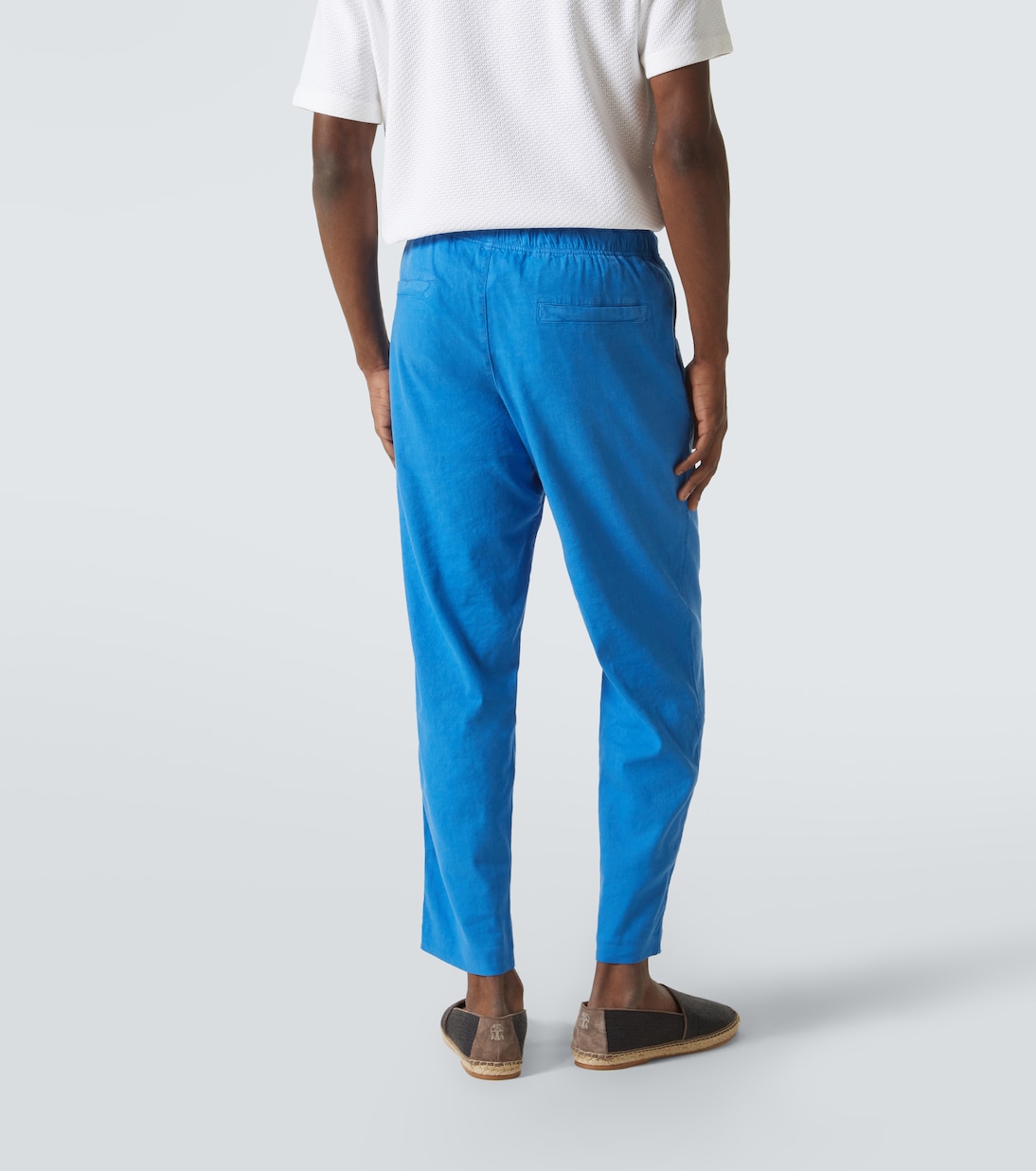 Alex linen-blend straight pants | Orlebar Brown