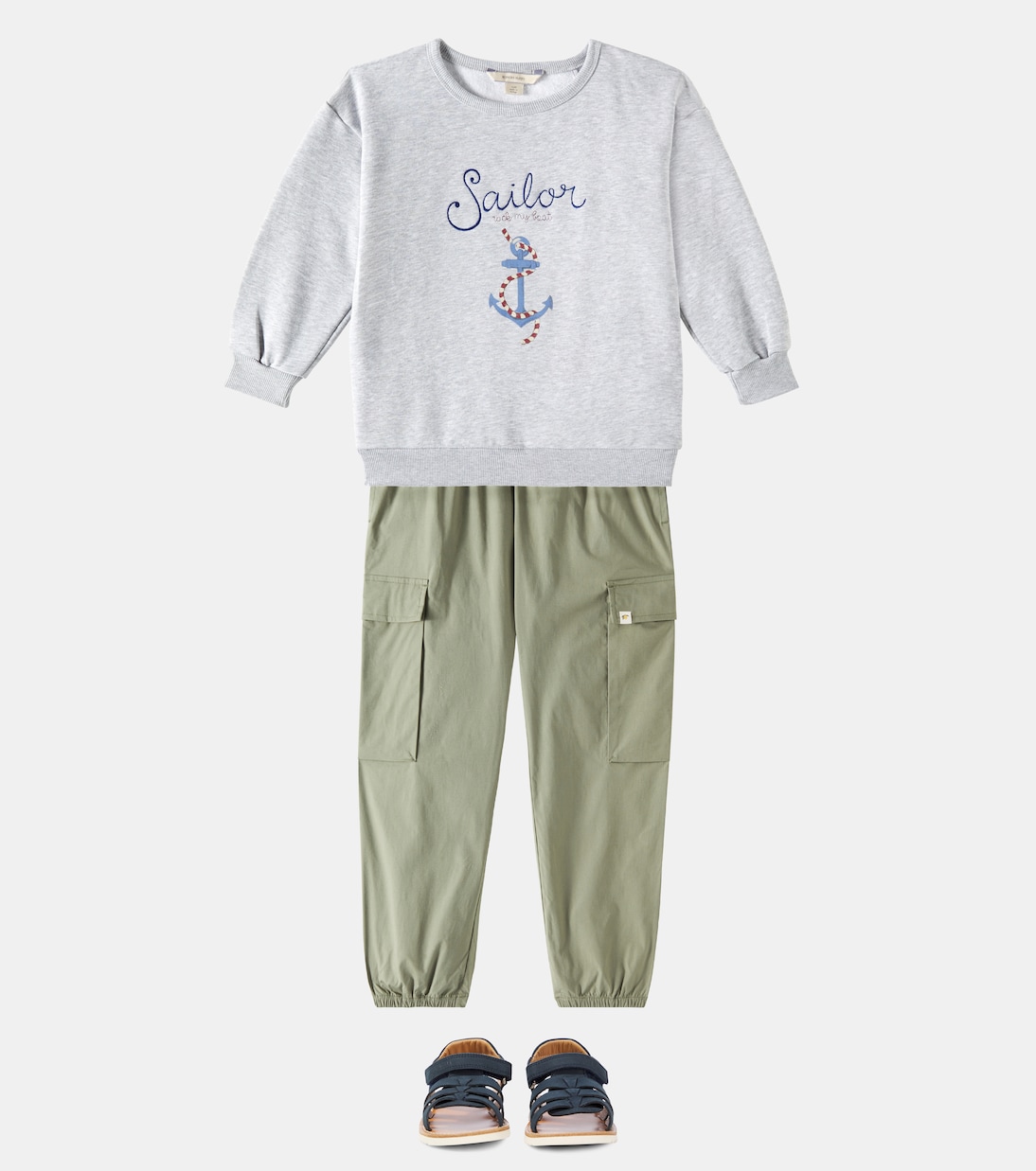 Waff New Boy leather sandals | Pom d'Api