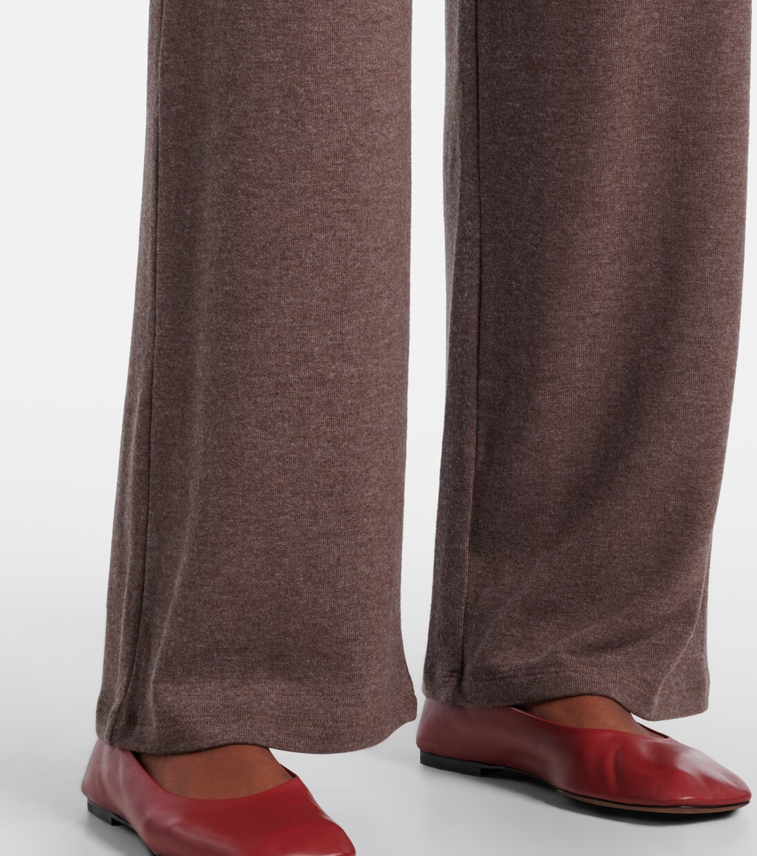 Pantalon ample Lauren à taille mi-haute | Leset