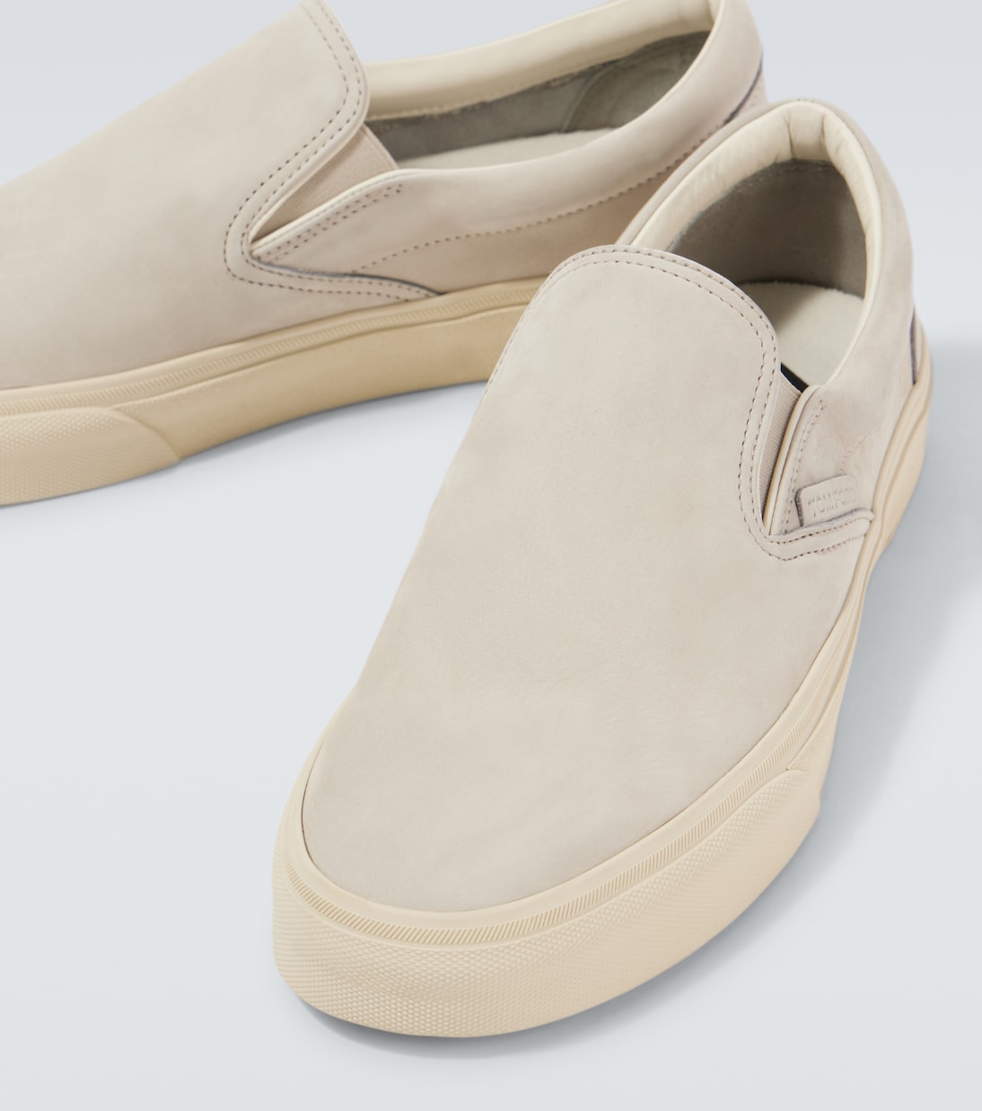 Jude leather slip-on sneakers | Tom Ford