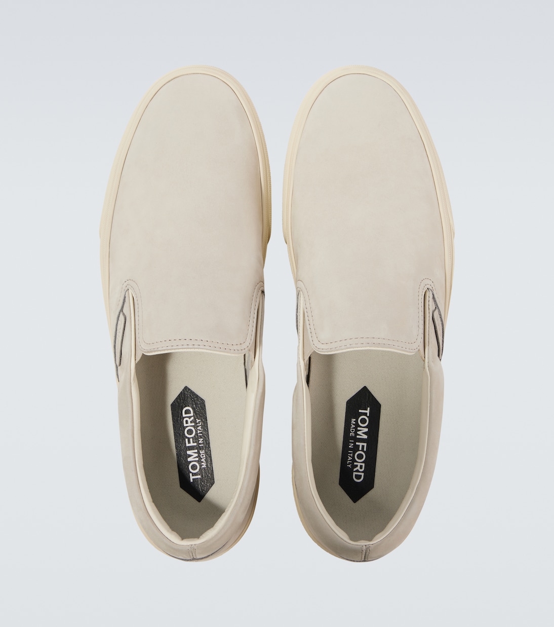 Jude leather slip-on sneakers | Tom Ford