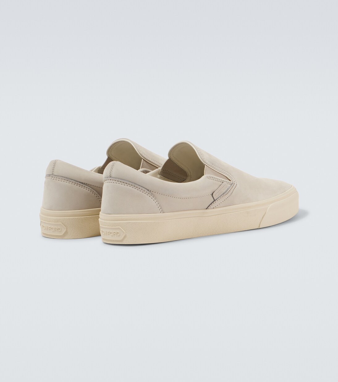 Jude leather slip-on sneakers | Tom Ford