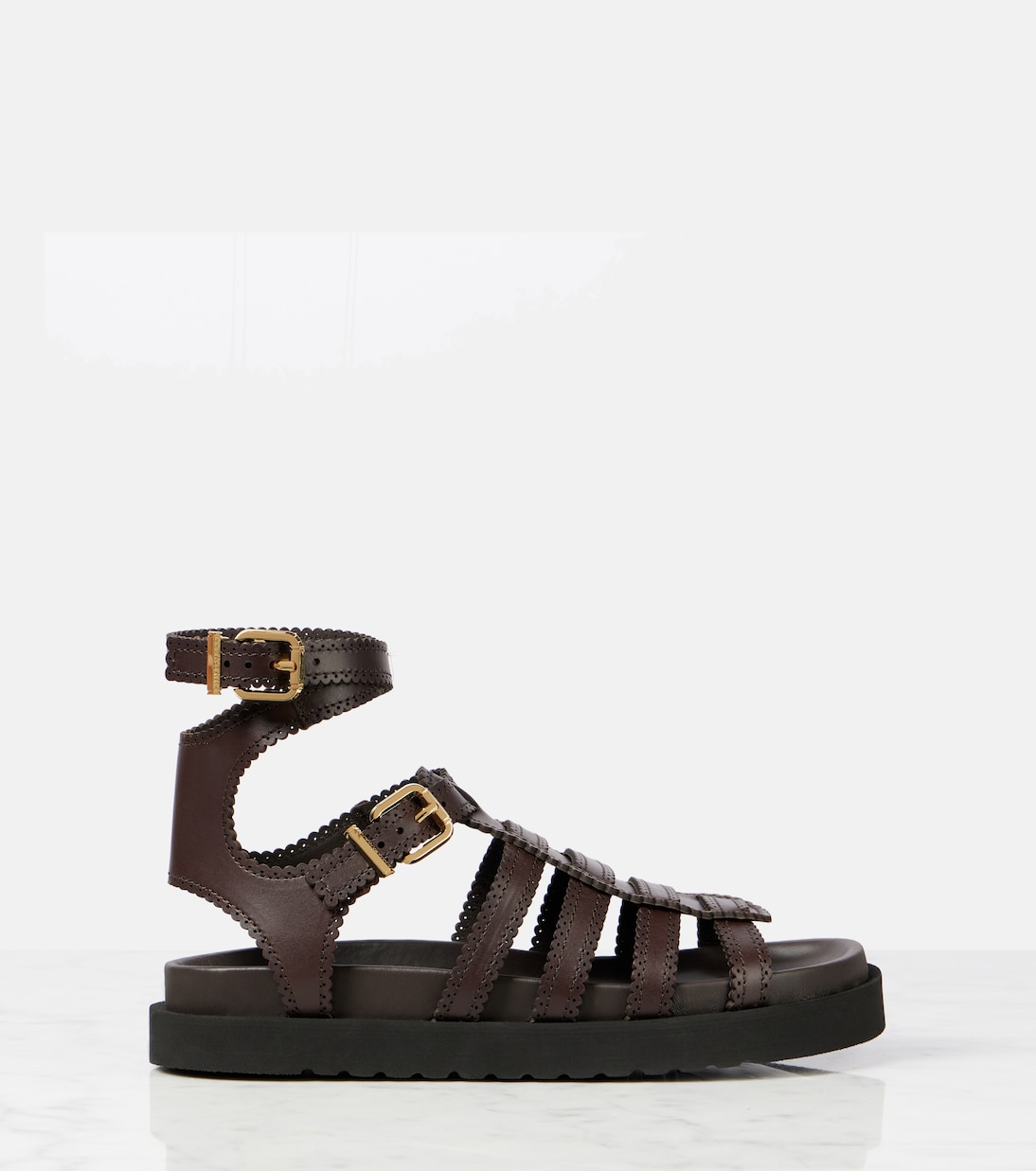 Sandali gladiatore Goldie in pelle | Zimmermann