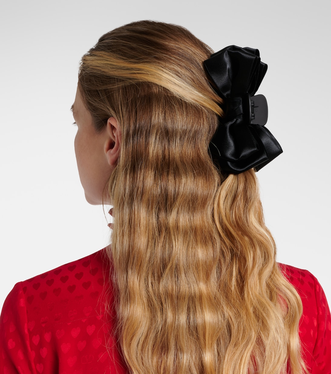 Haarspange Agatha aus Satin | Jennifer Behr