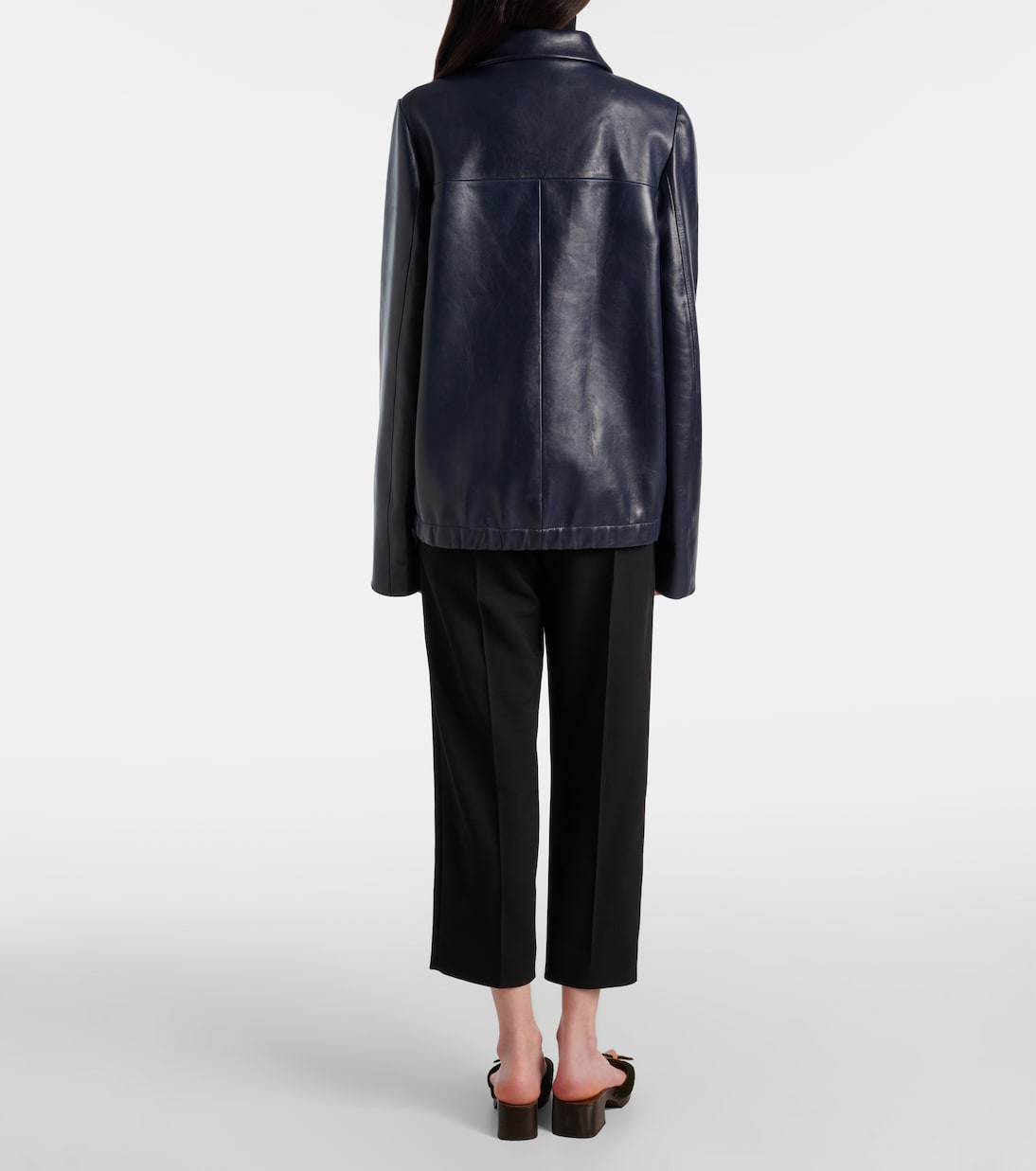 Jackson leather jacket | Khaite