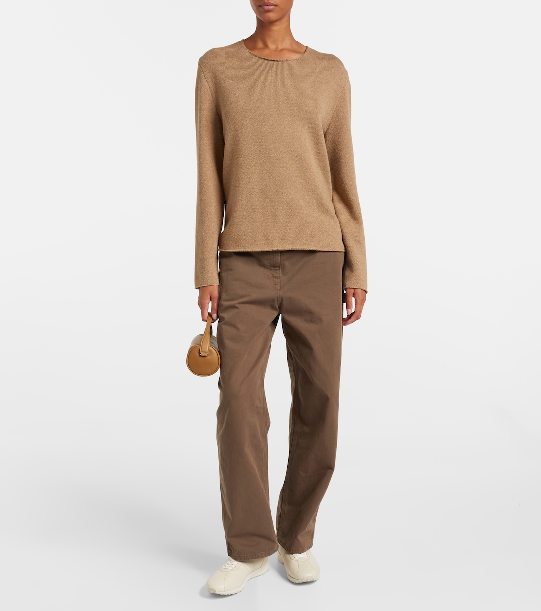 Mica leather sneakers | The Row