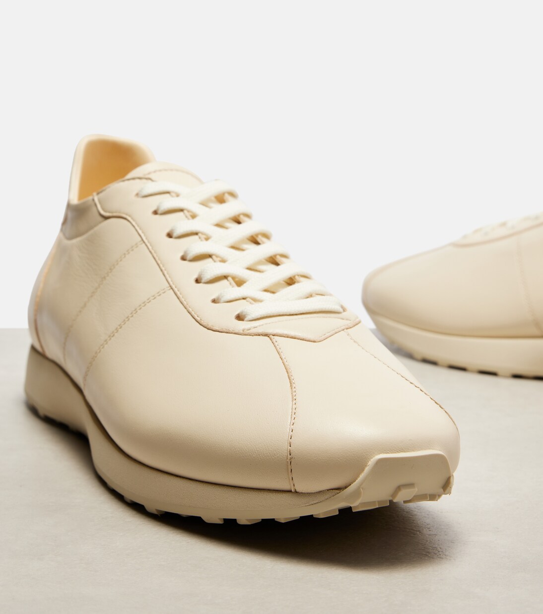 Mica leather sneakers | The Row