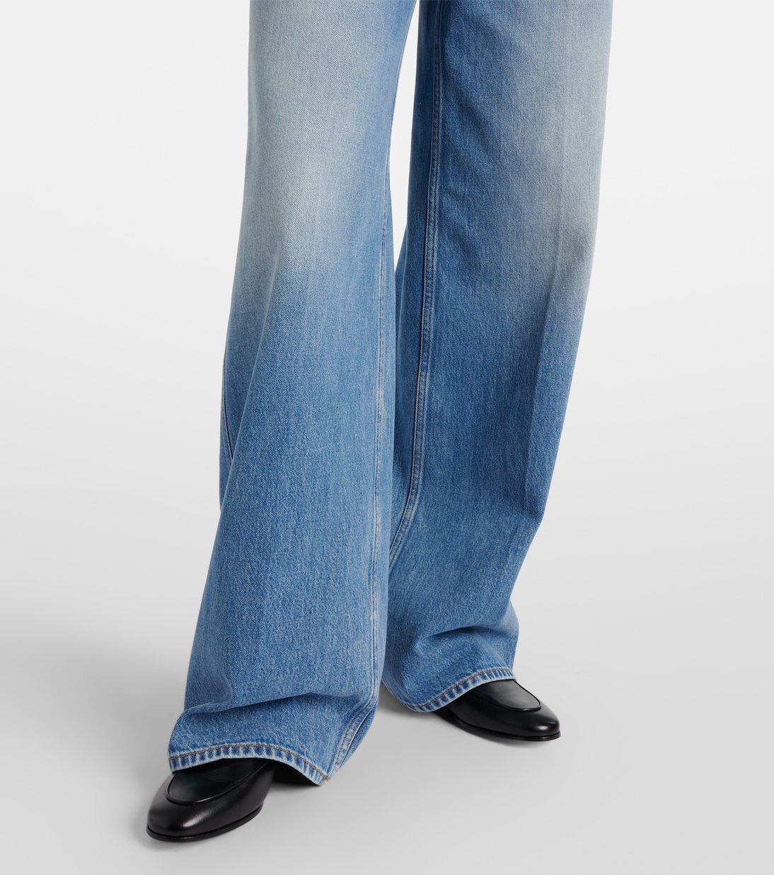 Jeans a gamba larga | Gucci