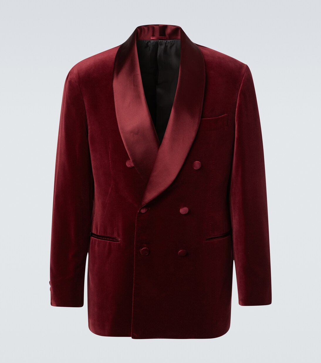 Smokingjacke aus Samt | Brunello Cucinelli
